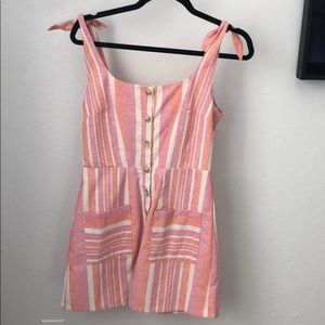 Button up summer dress
